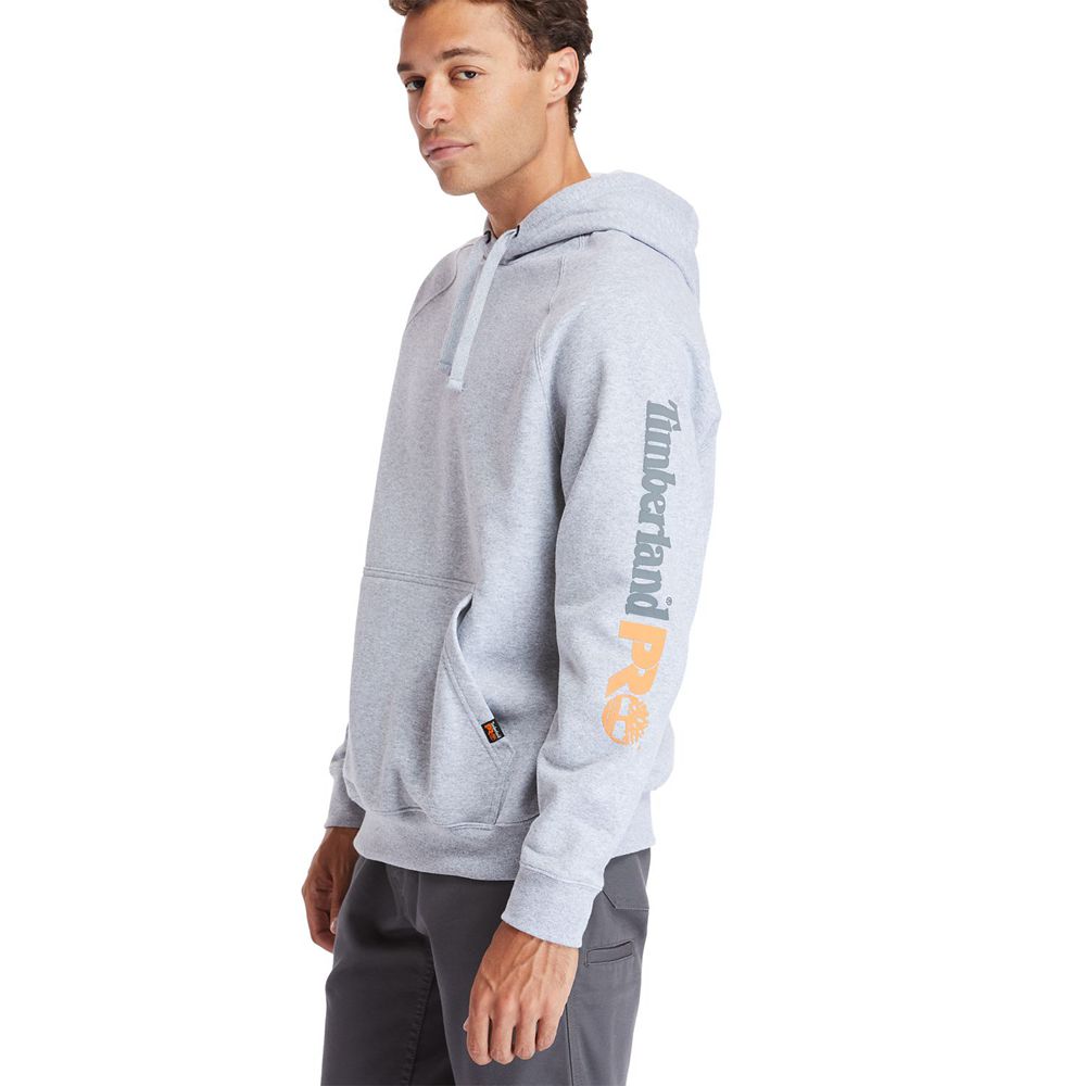 Sudadera Timberland Hombre Pro® Hood Honcho Sport Hoodie Gris - Chile HAD-534792